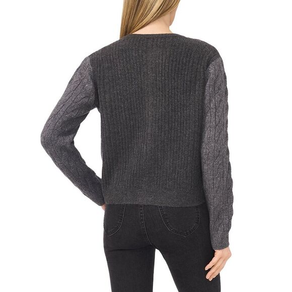 Cece Womens  Sweater, Grey - Picture 2 of 4